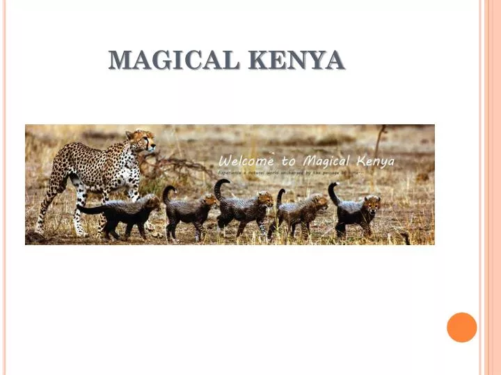 PPT - MAGICAL KENYA PowerPoint Presentation, free download - ID:4387617