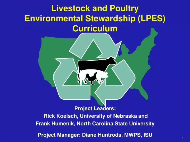 livestock and poultry environmental stewardship lpes curriculum n.