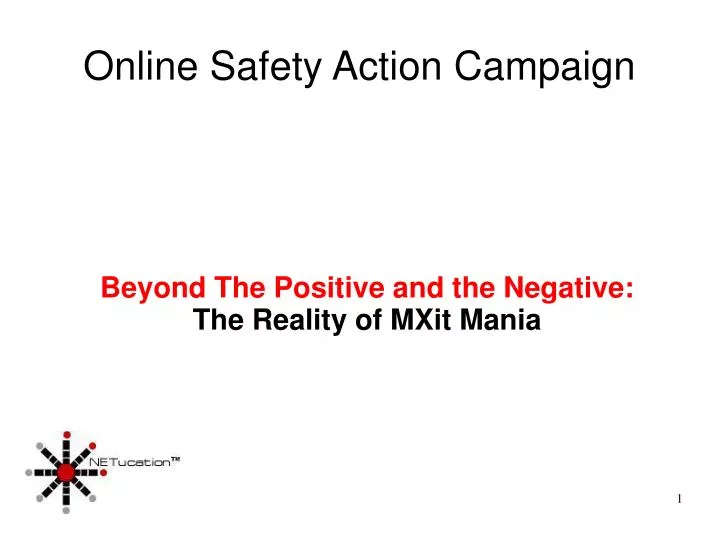 beyond the positive and the negative the reality of mxit mania n.
