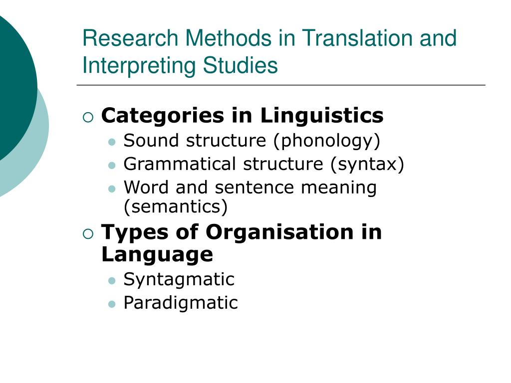 the case study research method in translation studies