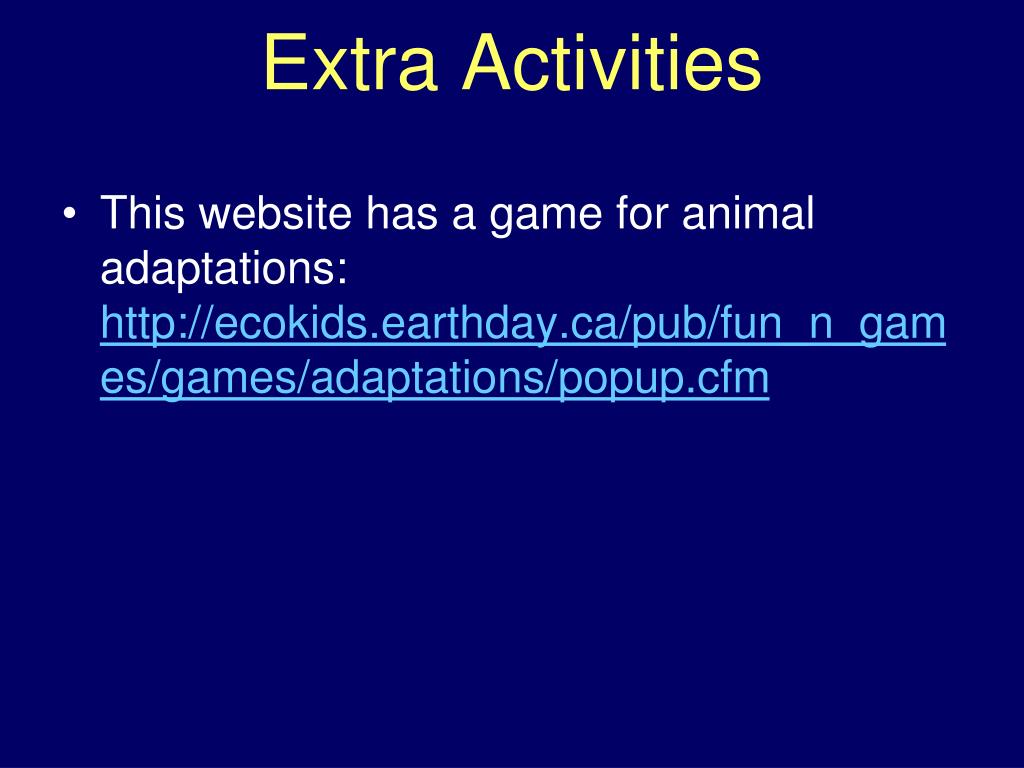 PPT - Adaptations PowerPoint Presentation, free download - ID:4390530