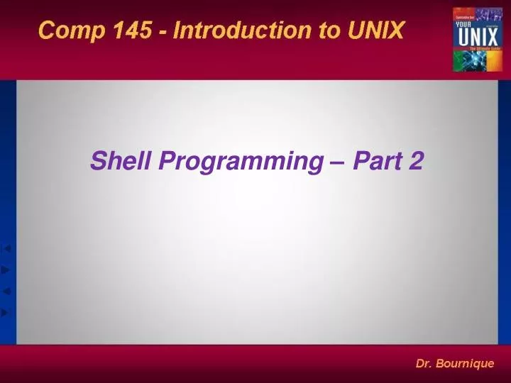 PPT - Shell Programming – Part 2 PowerPoint Presentation, free download ...