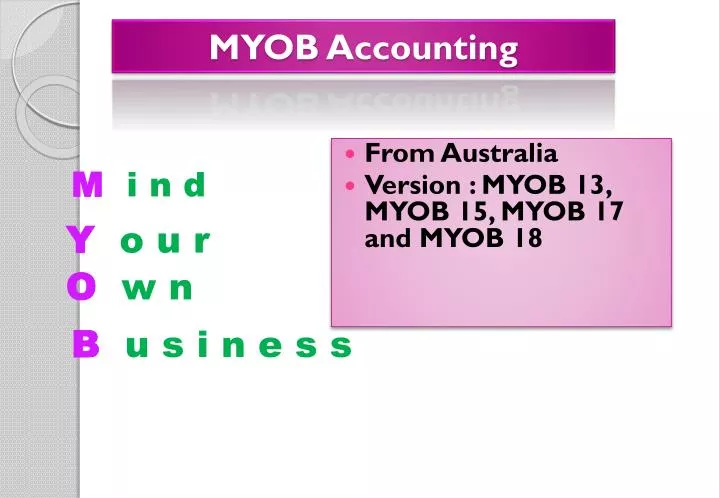 myob accounting n.