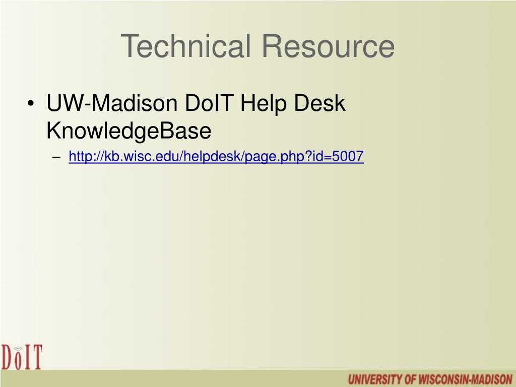Ppt Uw Madison Powerpoint Presentation Free Download Id 4394081