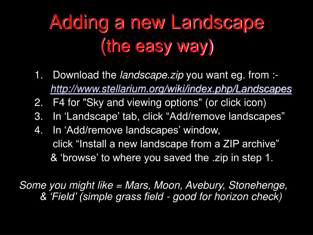 stellarium landscapes zip stellarium landscapes zip