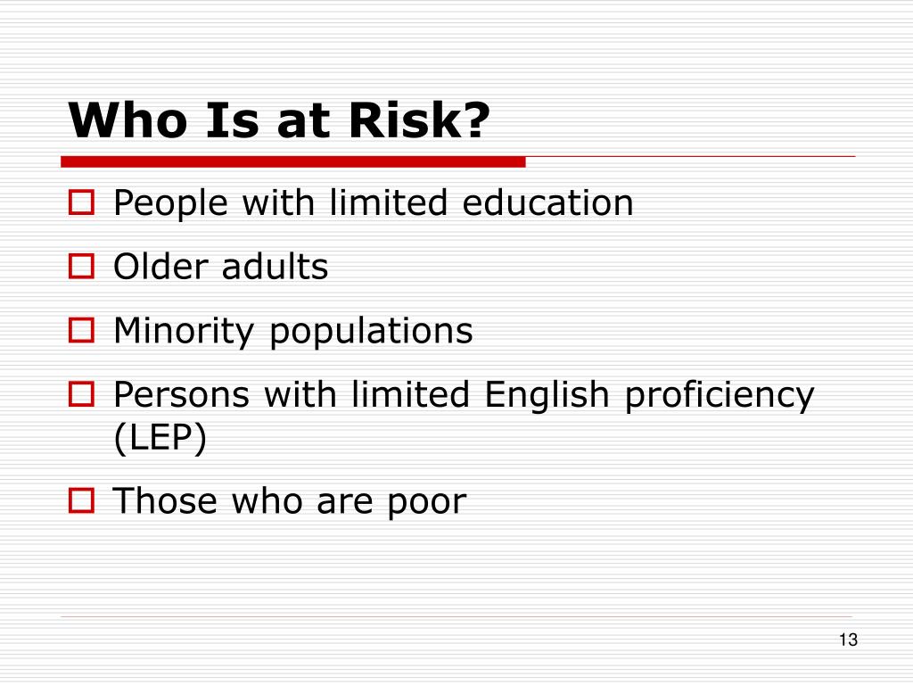 PPT - The Health Literacy of America’s Adults PowerPoint Presentation ...