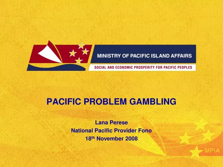 pacific problem gambling n.