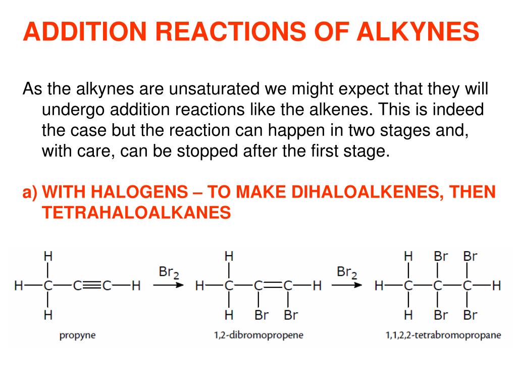 PPT - ADDITION REACTIONS PowerPoint Presentation, free download - ID:4396139