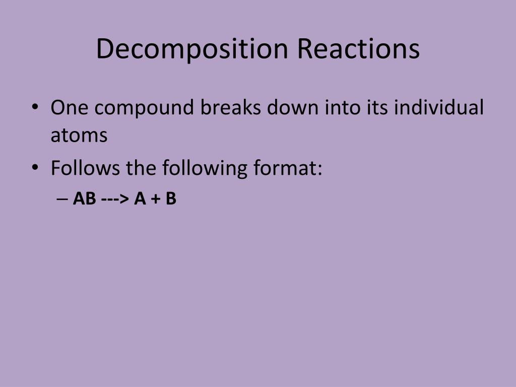 PPT - Chemical Reaction Types PowerPoint Presentation, free download - ID:4396497