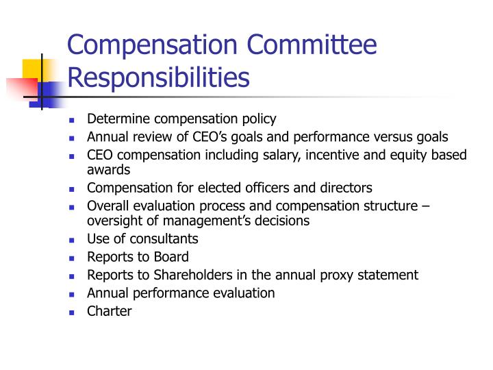 compensation and performance evaluation at arrow compensation and performance evaluation at arrow