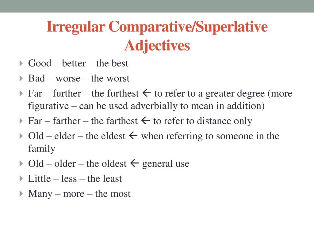 Перевести farther. Older Elder упражнения. Eldest oldest разница. Comparative and Superlative adjectives упражнения. Older Elder в чем разница.