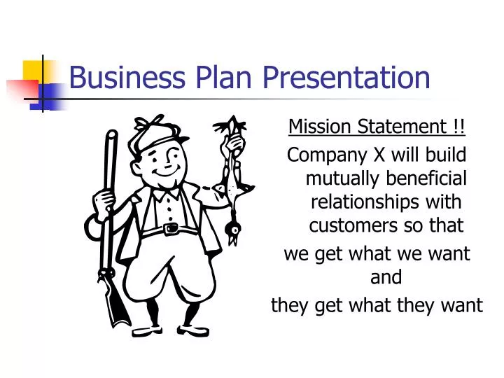 business plan presentation n.