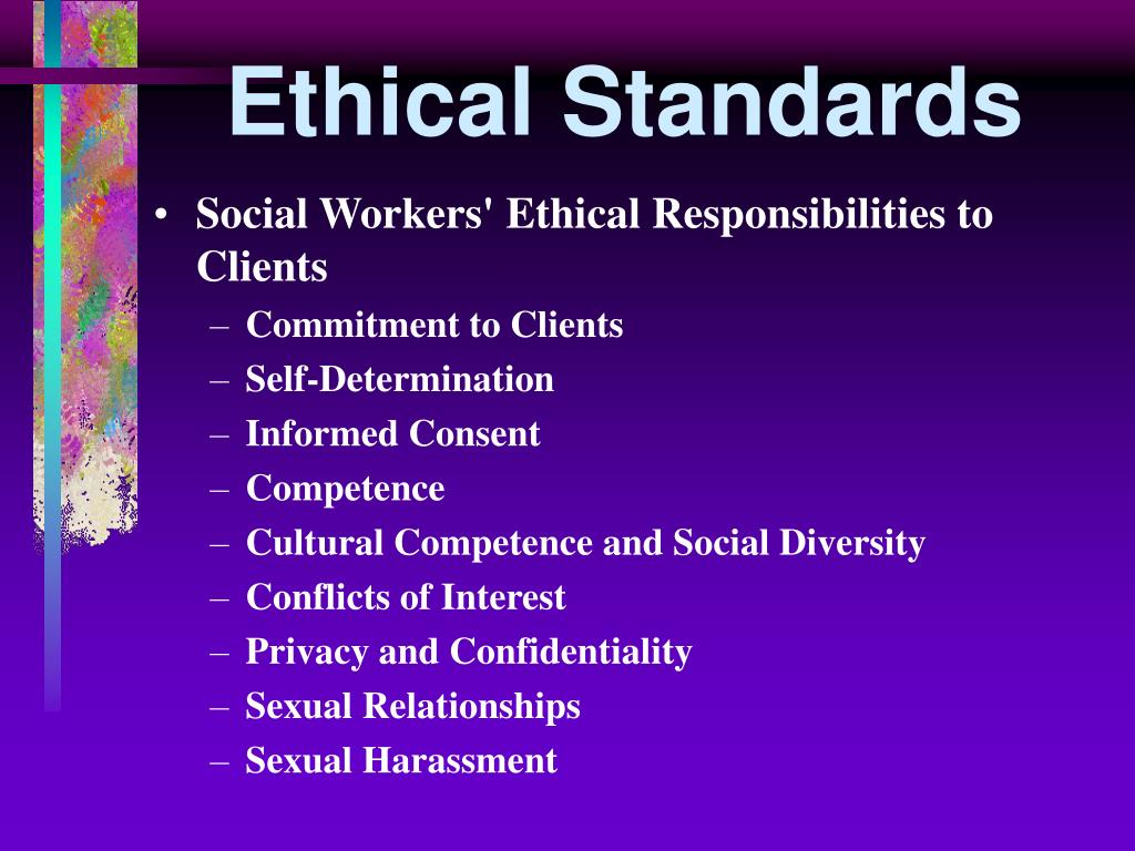 essay about code of ethics for social workers