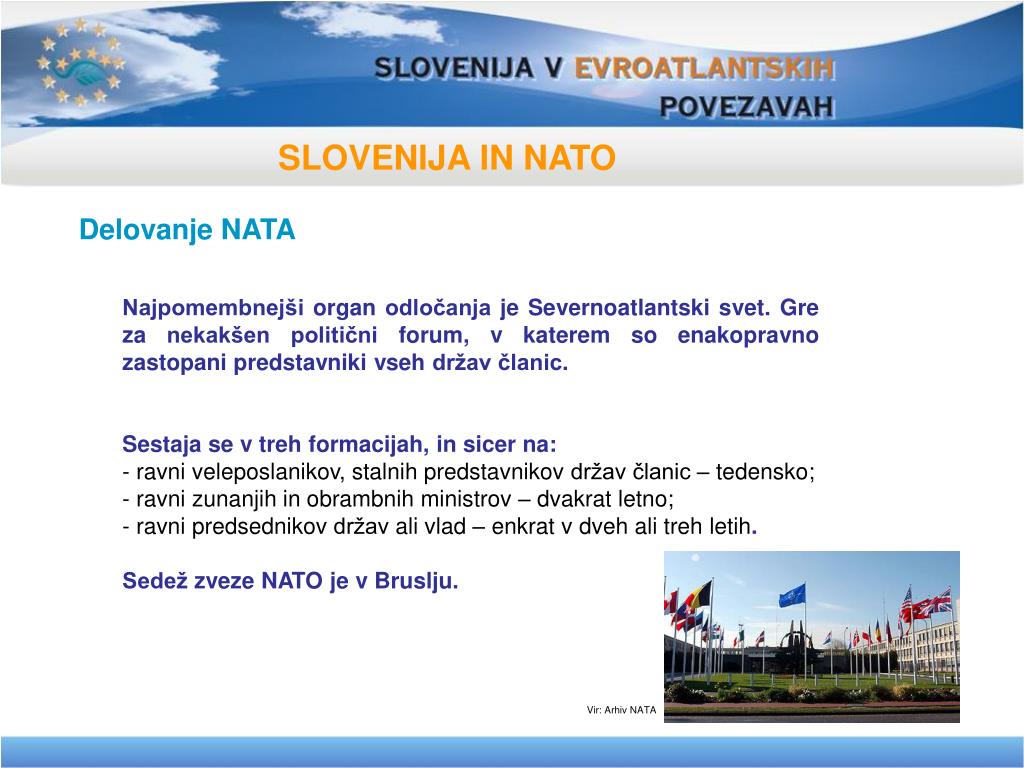 PPT - Slovenija in Nato PowerPoint Presentation, free download - ID:4404007