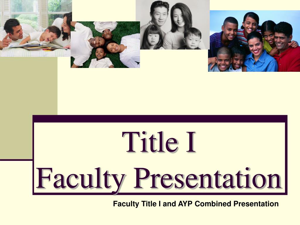 faculty candidate presentation ppt example