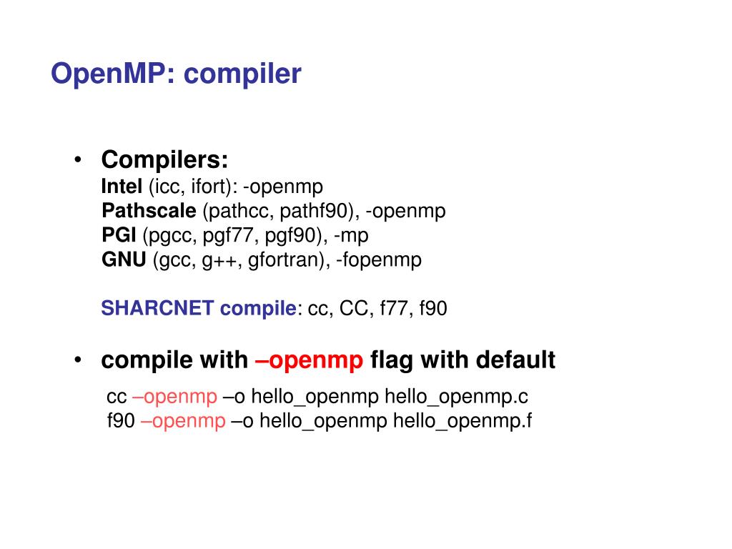 Ppt Parallel Programming With Openmp Jemmy Hu Sharcnet