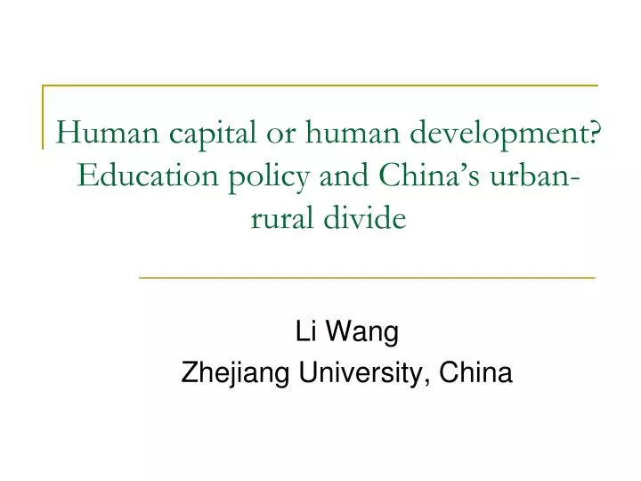 essay on human capital formation essay on human capital formation