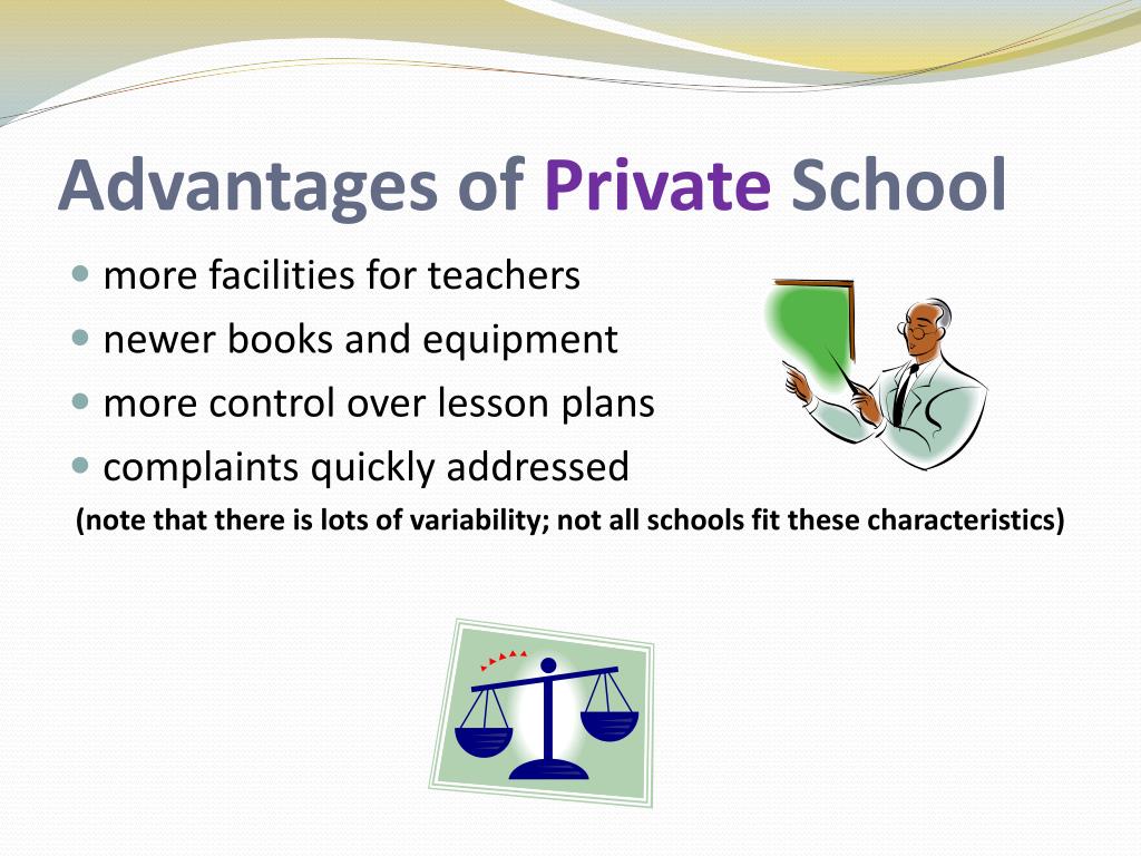 Advantages Of Private School Telegraph