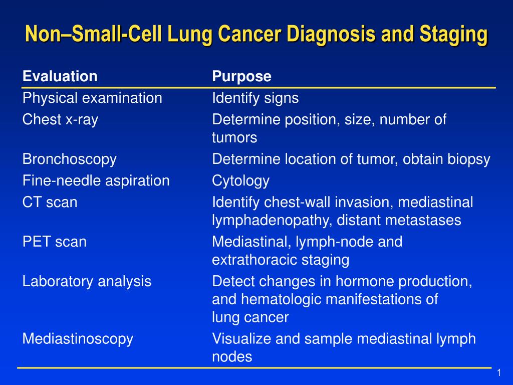 non small cell lung cancer ppt Radiotherapy for non small cell lung cancer.