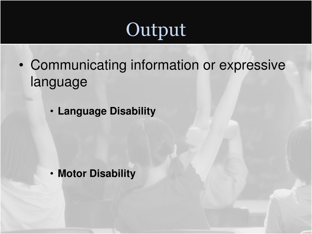 PPT Deafness and Learning Disability Presentation PowerPoint