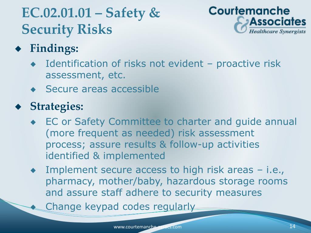 Security Risks Emergency PPT - Environment of Care, Emergency Management & Life Safety ...