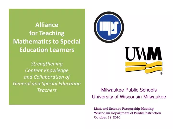 milwaukee public schools university of wisconsin milwaukee n.