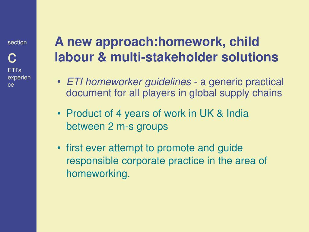is homework child labour