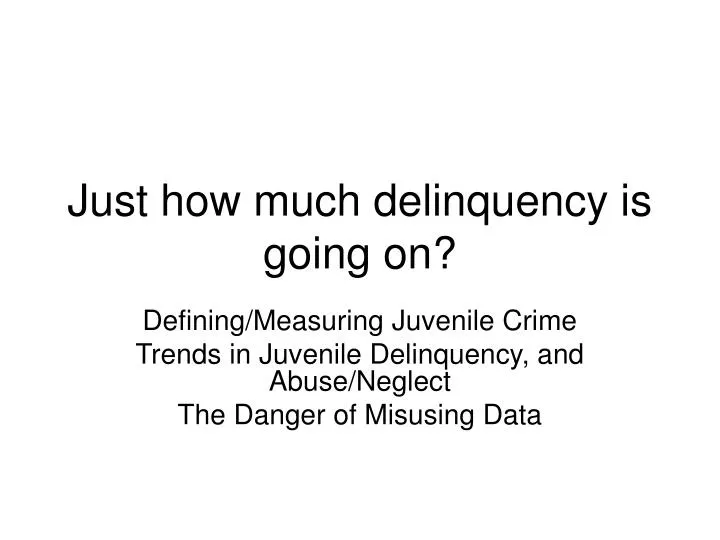 the definition of juvenile delinquency Bulletin 1: from juvenile delinquency to young adult offending (study group on the transition from juvenile delinquency to adult crime) final technical report by rolf loeber, david p farrington and david petechuk ncj 242931 bulletin 2: criminal career patterns (study group on the transition from juvenile delinquency to adult crime. the definition of juvenile delinquency Bulletin 1: from juvenile delinquency to young adult offending (study group on the transition from juvenile delinquency to adult crime) final technical report by rolf loeber, david p farrington and david petechuk ncj 242931 bulletin 2: criminal career patterns (study group on the transition from juvenile delinquency to adult crime.