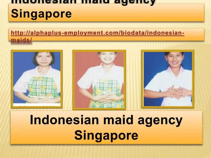 indonesian maid agency singapore n.