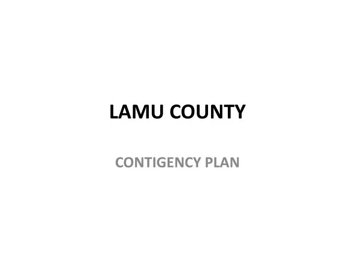 lamu county n.