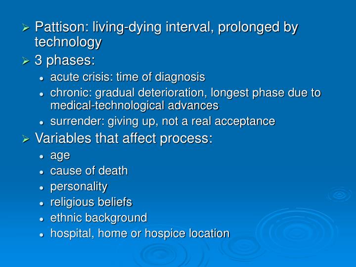 case study of kubler ross stages of death Elisabeth kubler-ross was a 20th century psychiatrist who pioneered the study of grief and developed a stage-based model that outlined the feelings dying people experience elisabeth kubler-ross. case study of kubler ross stages of death Elisabeth kubler-ross was a 20th century psychiatrist who pioneered the study of grief and developed a stage-based model that outlined the feelings dying people experience elisabeth kubler-ross.