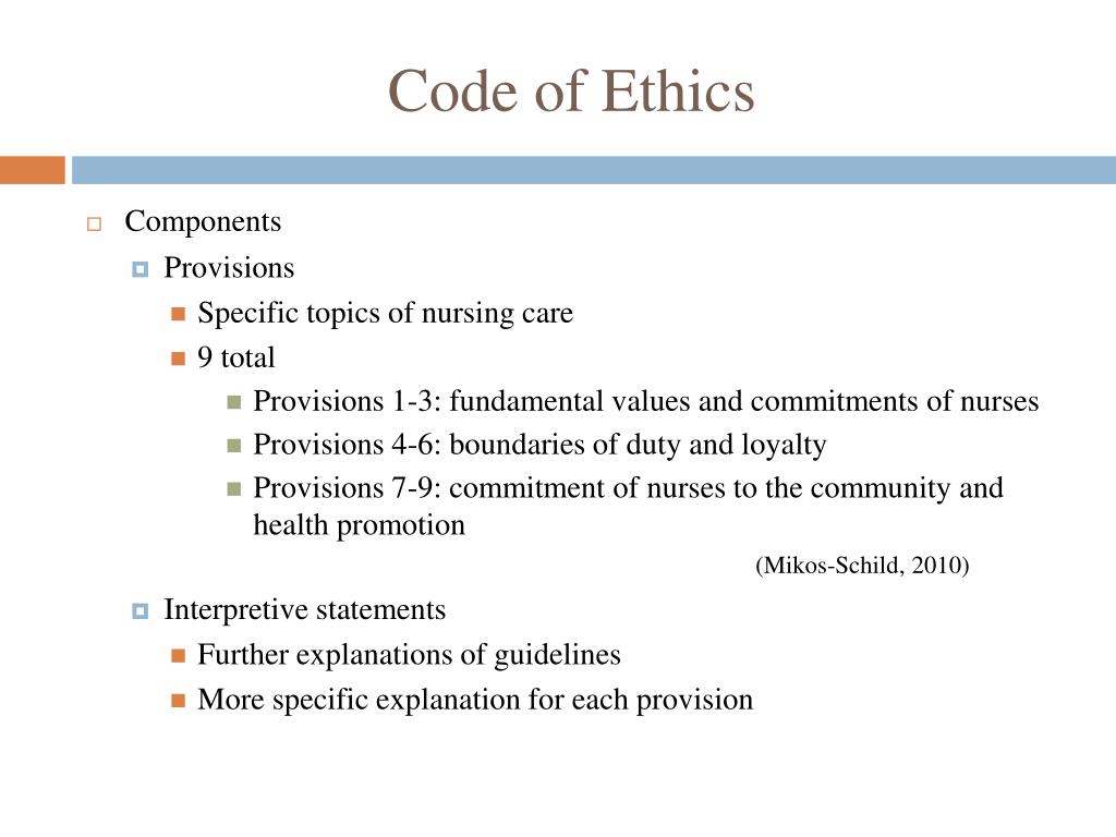 Nurses Association s Code Of Ethics For
