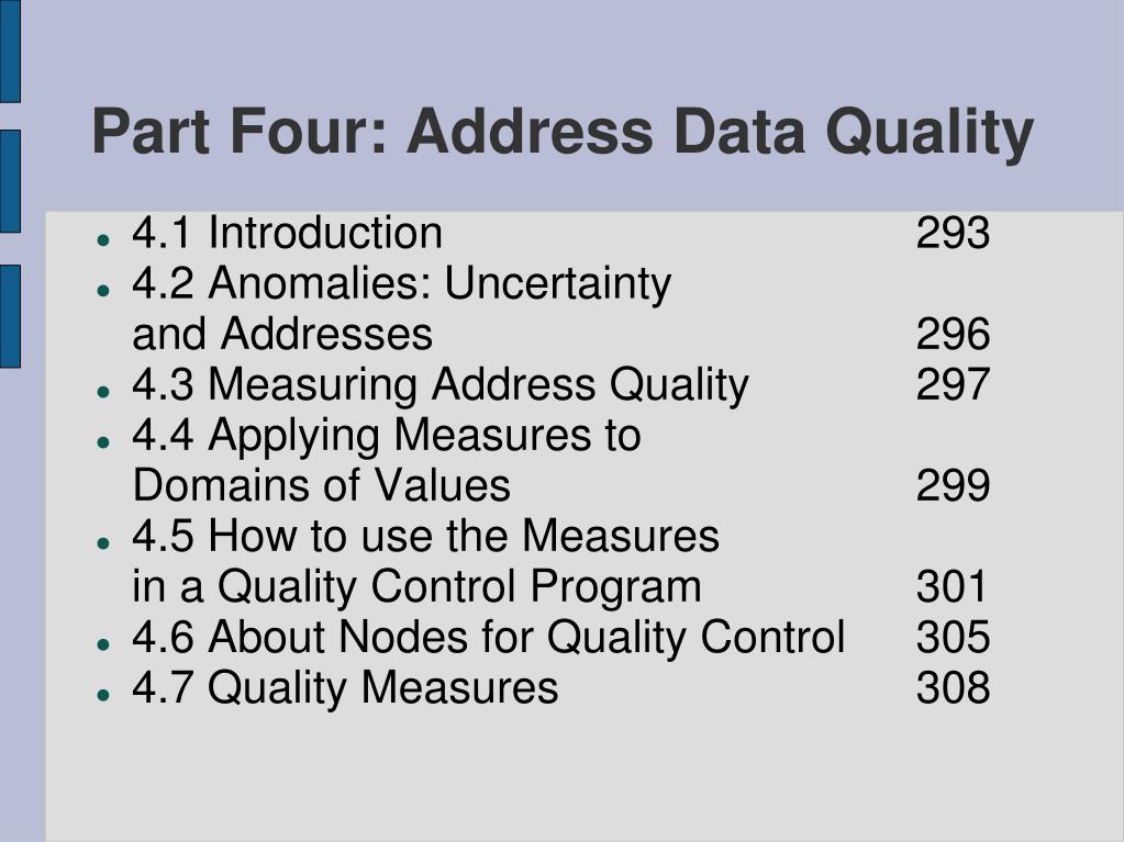 Address Attributes PPT - The United States Address Data Standard: Comprehensive Guidelines ...