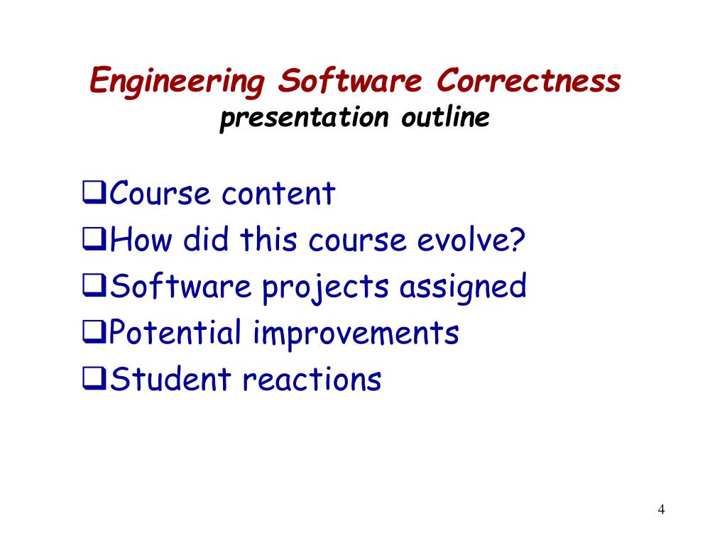 PPT Engineering Software Correctness Rex Page University of Oklahoma PowerPoint Presentation