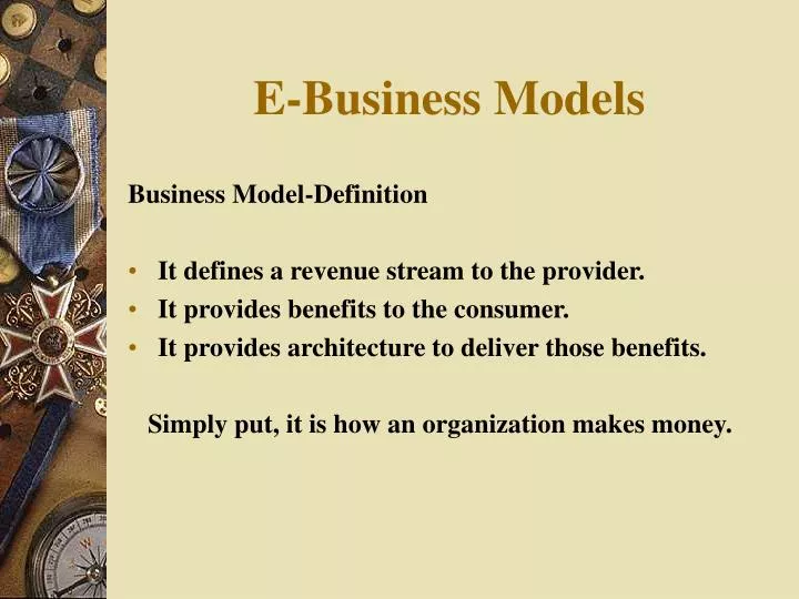 ppt e business models powerpoint presentation id 4419712 business model definition