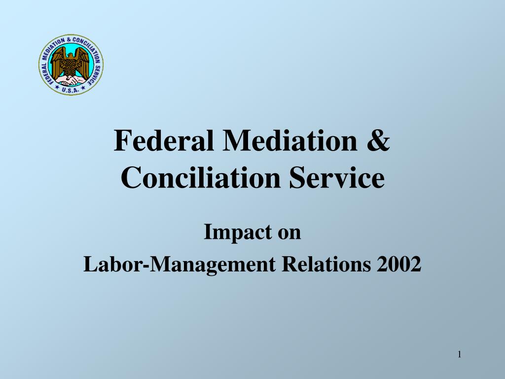 federal mediation and conciliation service