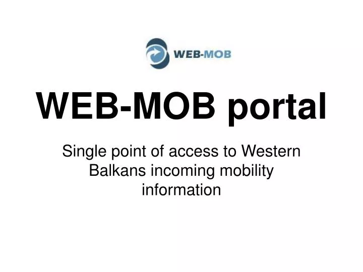 web mob portal n.
