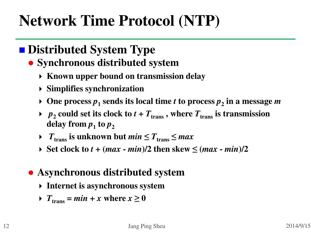 Network time protocol что это