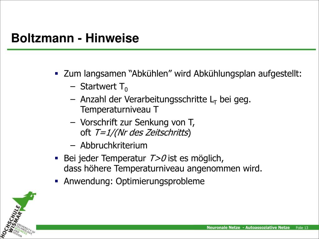 PPT - Wissensextraktion mittels künstlicher neuronaler ...