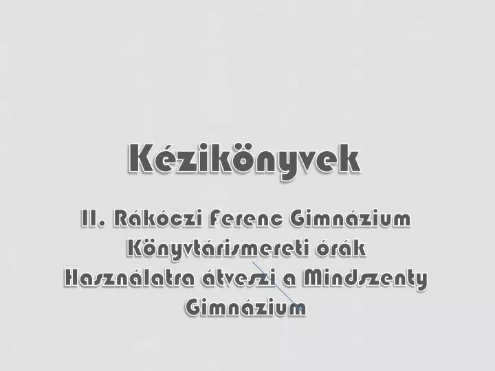 PPT K zik nyvek PowerPoint Presentation Free Download ID 4425226