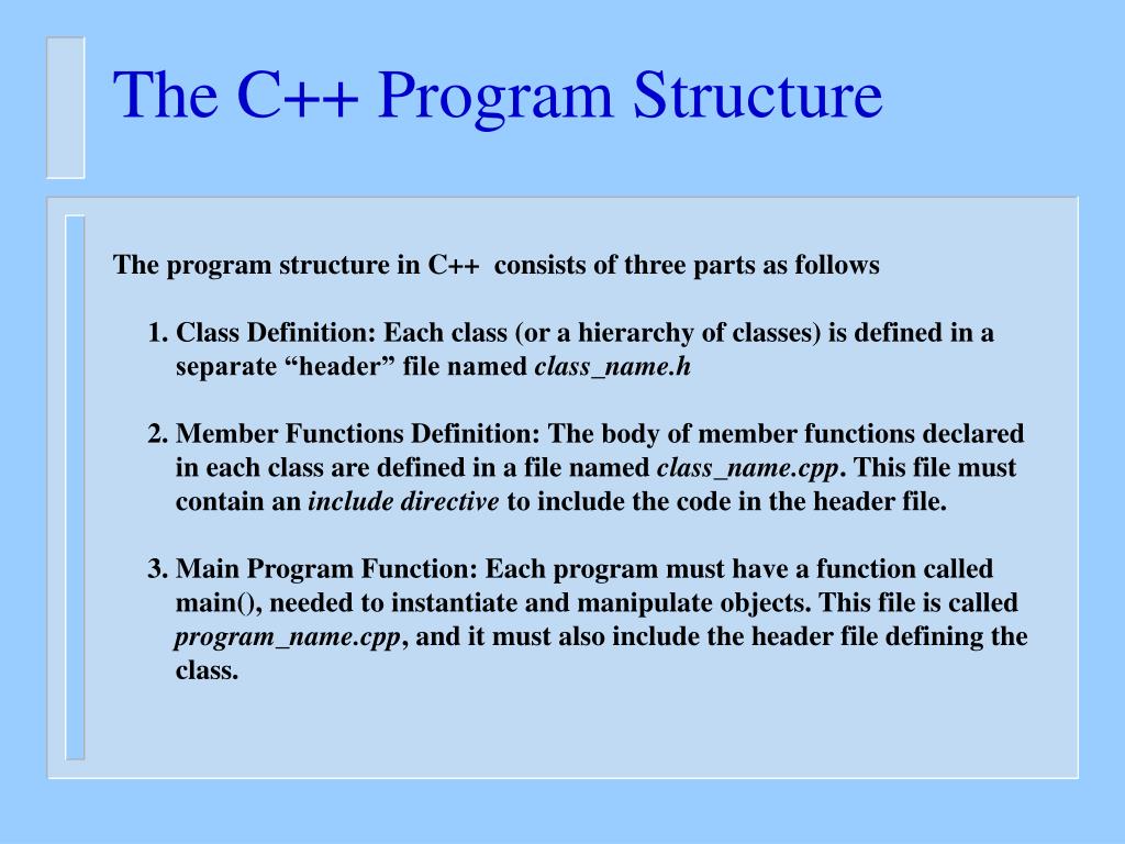 presentation of c program