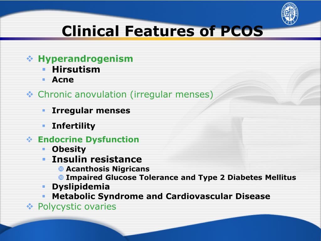 pcos clinical presentation