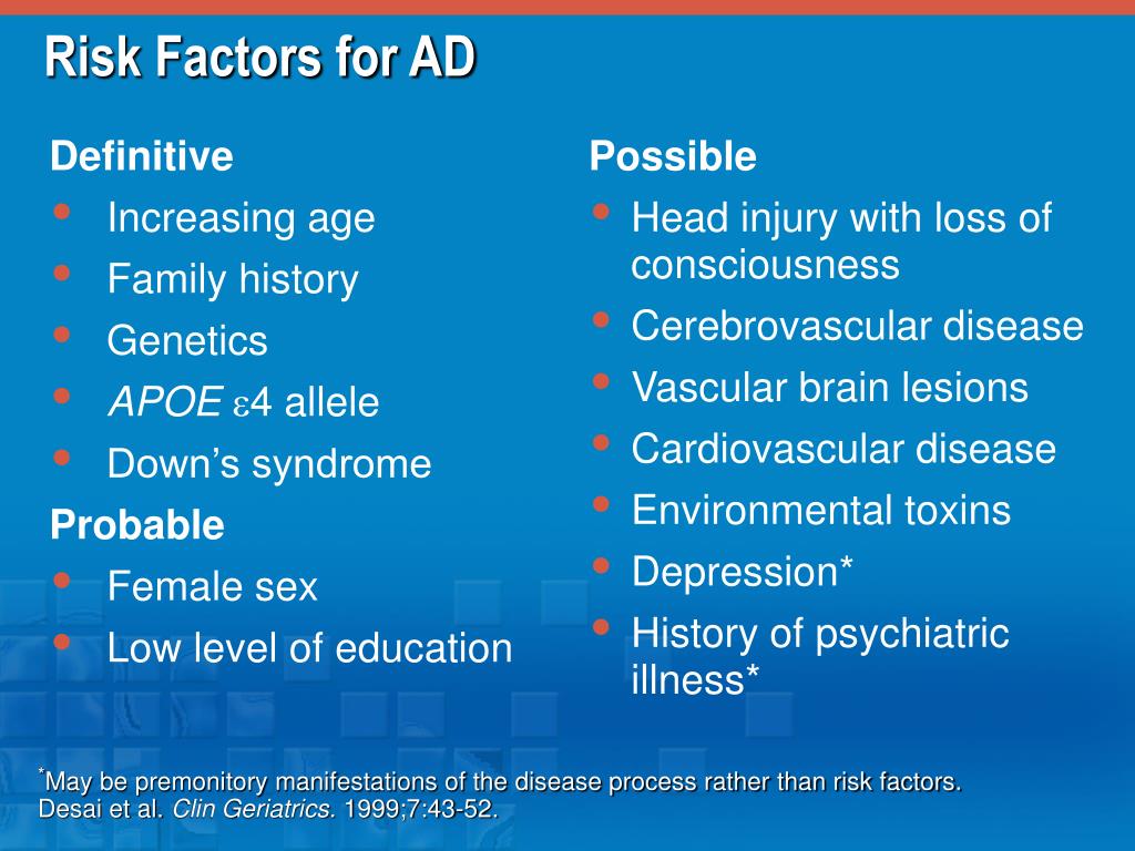 PPT - Alzheimer’s Disease and Related Dementias PowerPoint Presentation ...