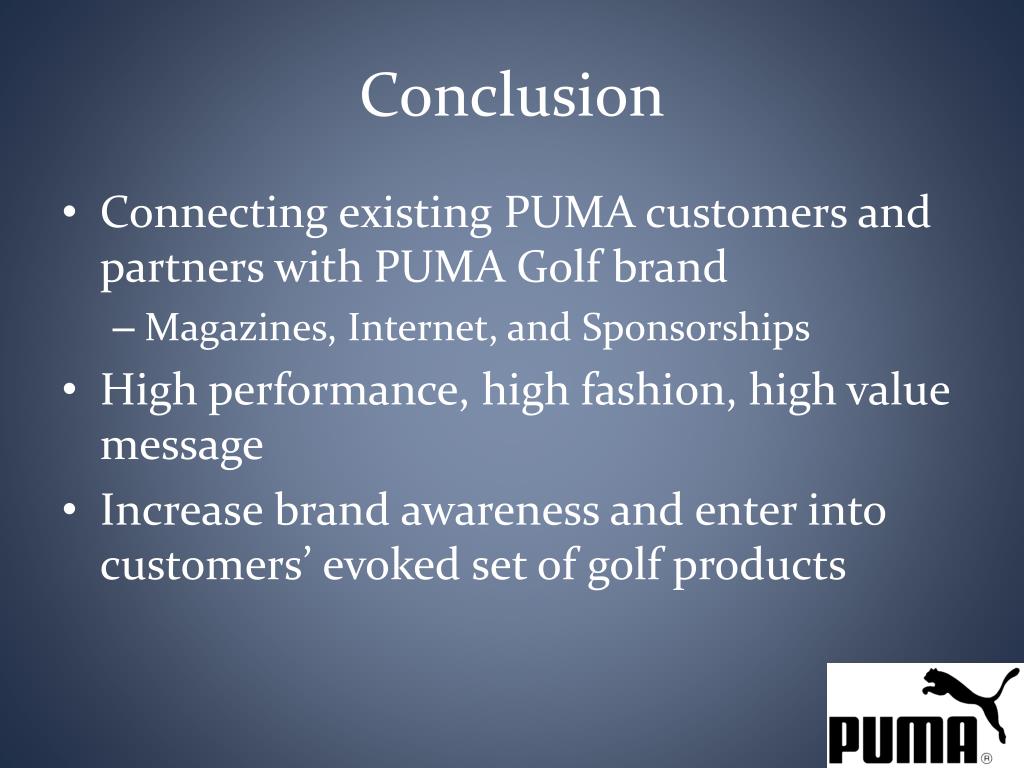 PPT - PUMA Golf PowerPoint Presentation, free download - ID:4430947