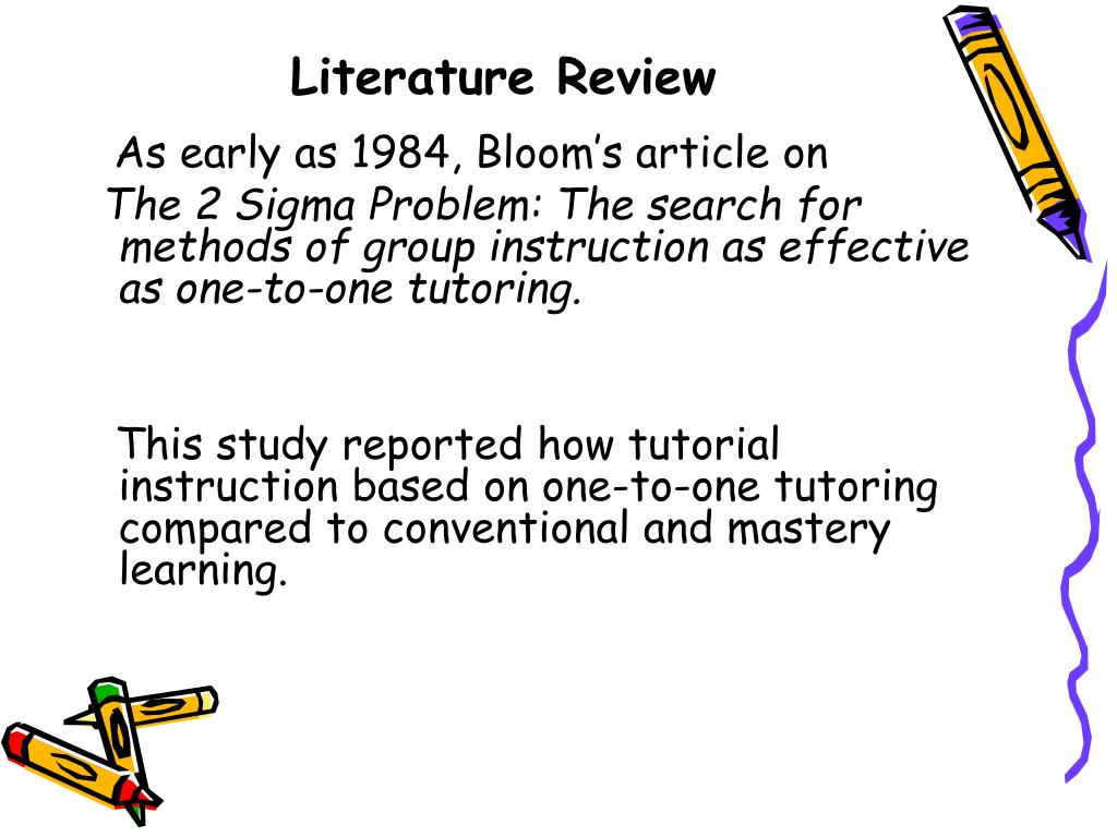 literature review on collaborative learning