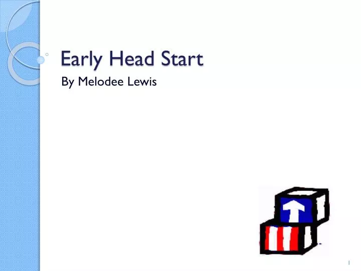 early head start n.