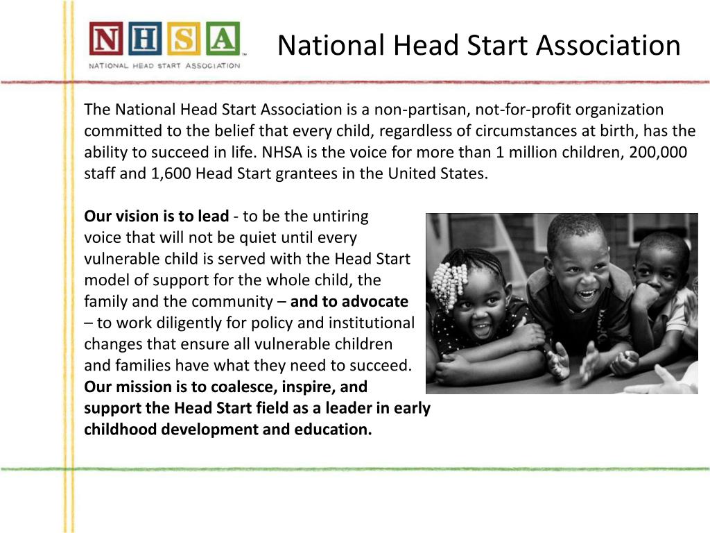 PPT National Head Start Association PowerPoint Presentation, free