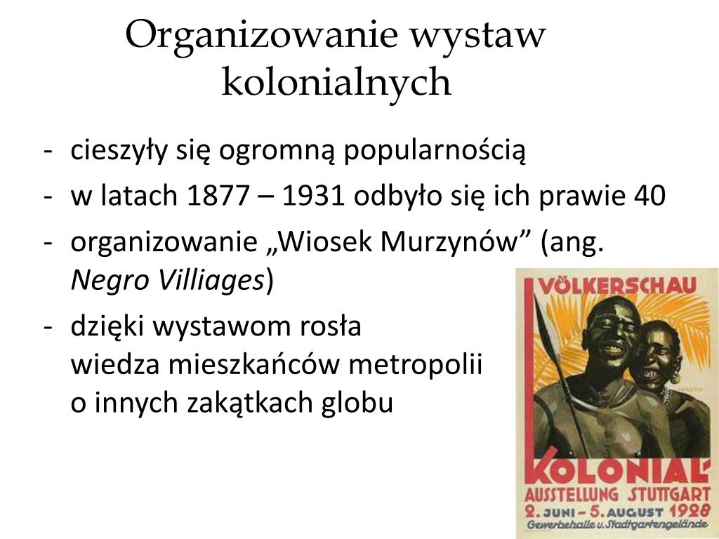 Kolonializm W Xix Wieku Notatka PPT - Kolonializm w XIX-wiecznym świecie PowerPoint Presentation, free