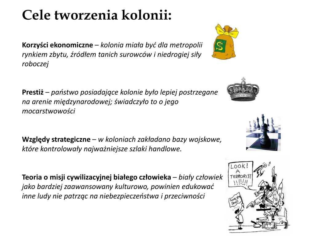 Kolonializm W Xix Wieku Notatka PPT - Kolonializm w XIX-wiecznym świecie PowerPoint Presentation, free