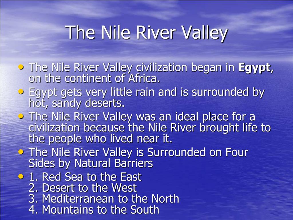 PPT - The Lifeline of the Nile PowerPoint Presentation, free download 